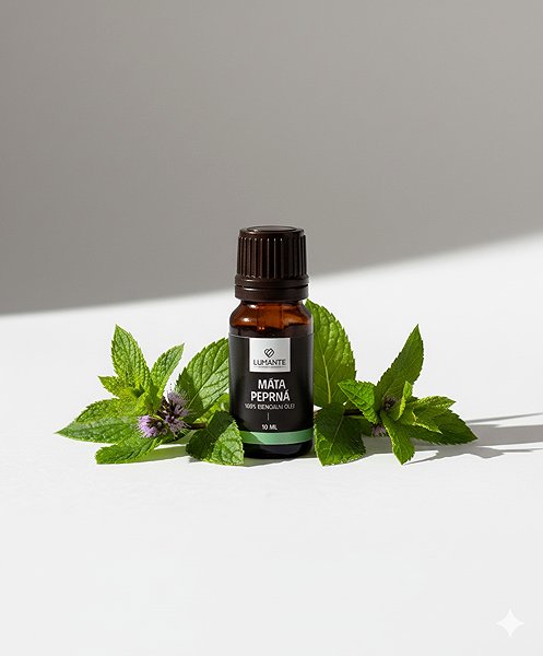 LUMANTE Peppermint essential oil 10 ml .