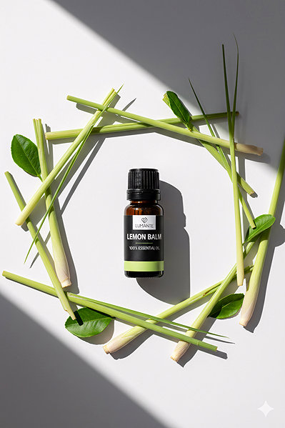LUMANTE Lemon Balm Essential Oil 10 ml .