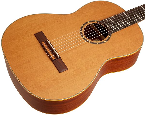 Klasická gitara Ortega R122L Bočný pohľad