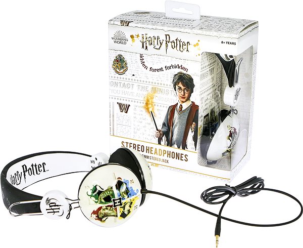 Slúchadlá OTL Harry Potter Hogwarts Crest Tween Dome Obal/škatuľka
