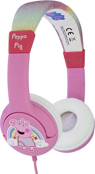 Kopfhörer OTL Peppa Pig Rainbow Seitlicher Anblick