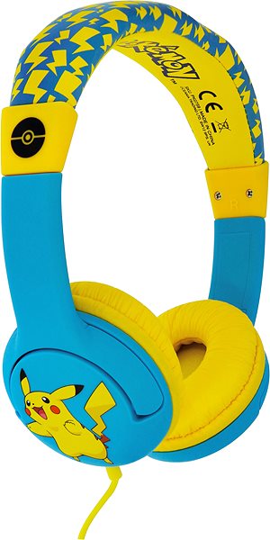 Kopfhörer OTL Pokémon Pikachu Seitlicher Anblick