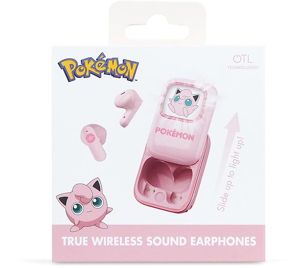 Wireless Headphones OTL Pokémon Jigglypuff Slide TWS Earphones ...