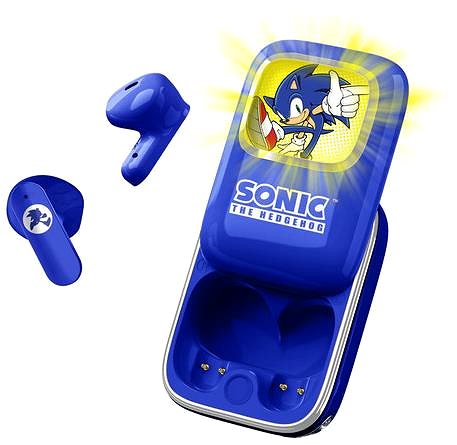 OTL Sonic the Hedgehog Slide TWS Wireless Earphones .