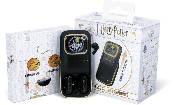 Wireless Headphones OTL Harry Potter Hogwarts Slide TWS Earphones ...