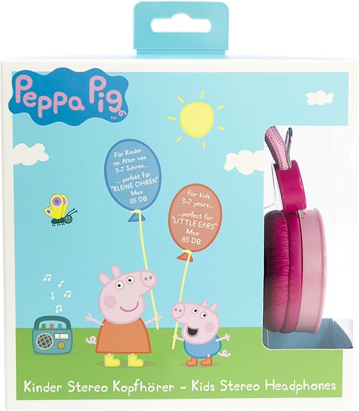 Slúchadlá OTL Peppa Pig Pink Kids Core ...