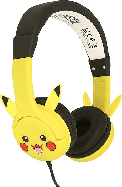 Fej-/fülhallgató OTL Pokemon Pikachu 3D Children's Headphones ...