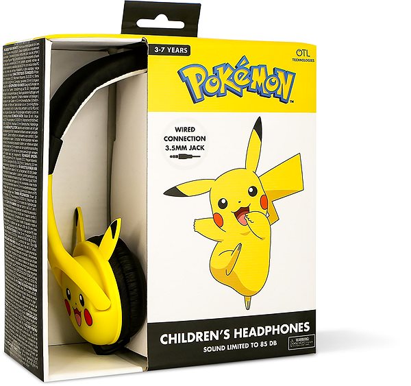 Slúchadlá OTL Pokemon Pikachu 3D Children's Headphones ...