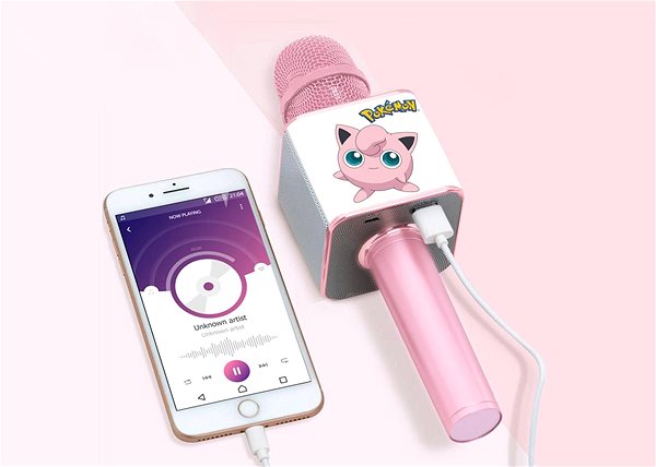 Gyerek mikrofon OTL Pokémon JigglyPuff Karaoke Microphone Lifestyle