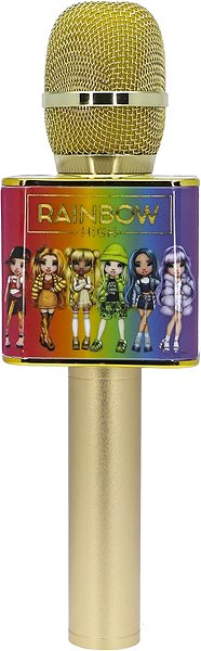 Gyerek mikrofon OTL Rainbow High Karaoke Microphone Képernyő