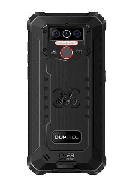 Mobilný telefón Oukitel WP5 Pro čierny Zadná strana