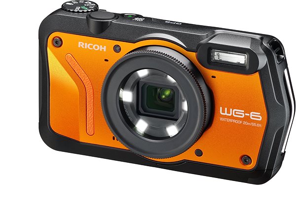 Digitális fényképezőgép RICOH WG-6, narancssárga ...