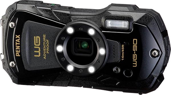 Digitalkamera RICOH WG-90 Black ...