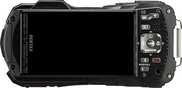 Digitális fényképezőgép PENTAX WG-90 Black outdoor kit ...