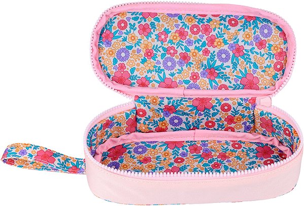 OXFORD Etue, pink school pencil case.