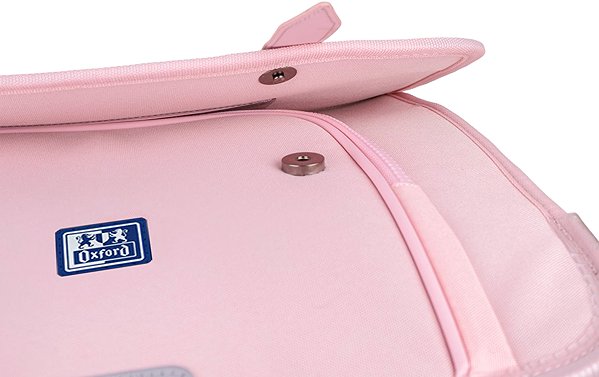 OXFORD Little Flowers school bag, pink.
