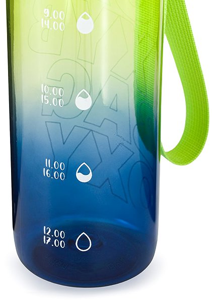 Trinkflasche OXYBAG Flasche OXY LIFE 800 ml Ombre Citrus ...