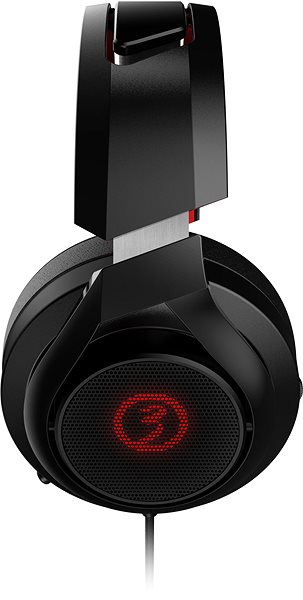Gaming Headphones OZONE RAGE X40 7.1 Virtual Lateral view