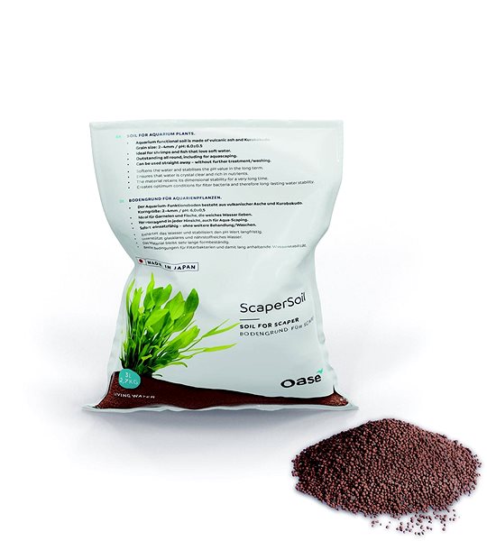 Aquarium substrate ScaperLine substrate 3 l brown .