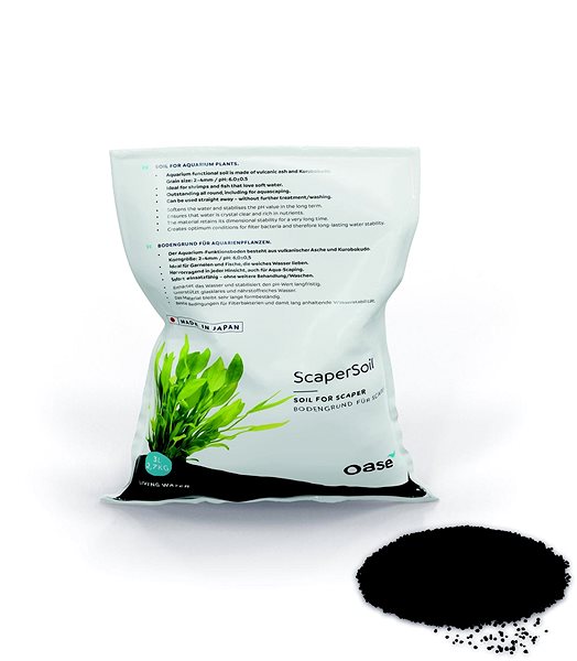 Aquarium substrate ScaperLine substrate 3 l black .