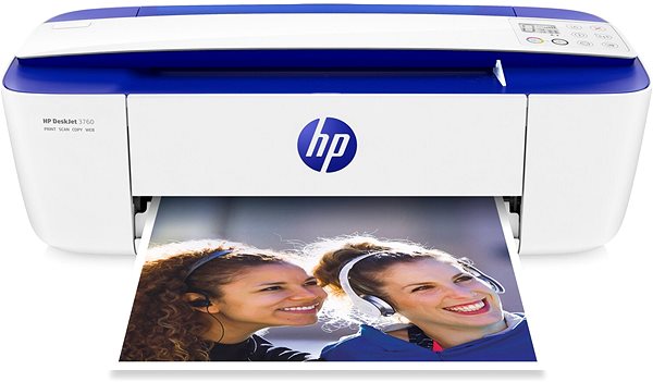 Tintenstrahldrucker HP DeskJet 3760 blau All-in-One Mermale/Technologie