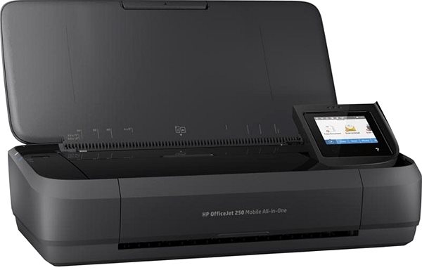 Tintenstrahldrucker HP Officejet 250 Mobile AiO Seitlicher Anblick
