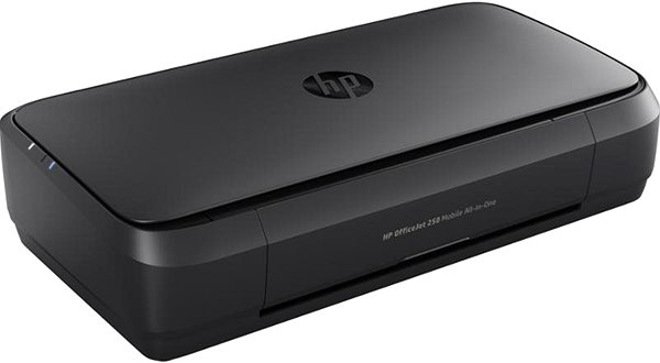 Tintenstrahldrucker HP Officejet 250 Mobile AiO Seitlicher Anblick