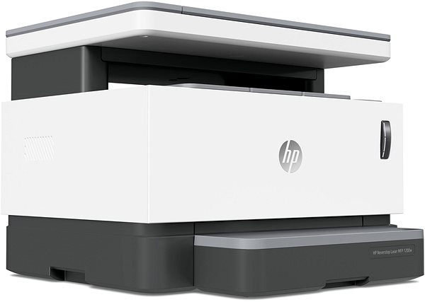 Laserdrucker HP Neverstop Laser MFP 1200w Seitlicher Anblick