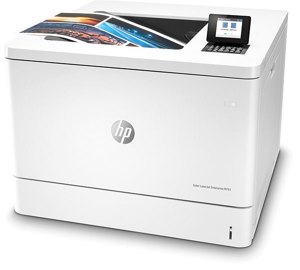 Laser Printer HP Color LaserJet Enterprise M751dn Lateral view