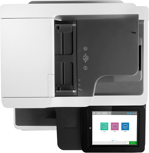 Laser Printer HP Color LaserJet Enterprise MFP M681dh Screen