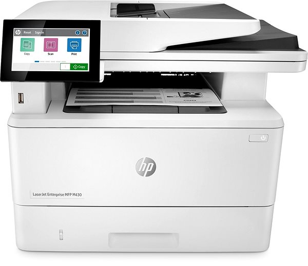 Laser Printer HP LaserJet Enterprise MFP M430f Screen