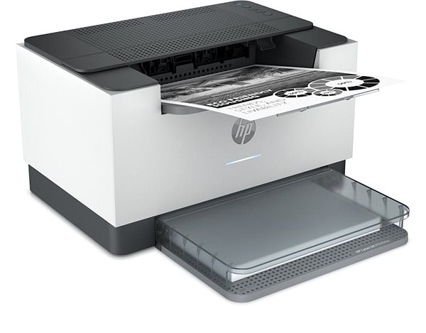 Lézernyomtató HP LaserJet M209dw printer Oldalnézet
