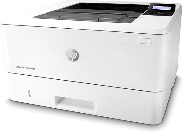 Laserdrucker HP LaserJet Pro M404n printer Seitlicher Anblick