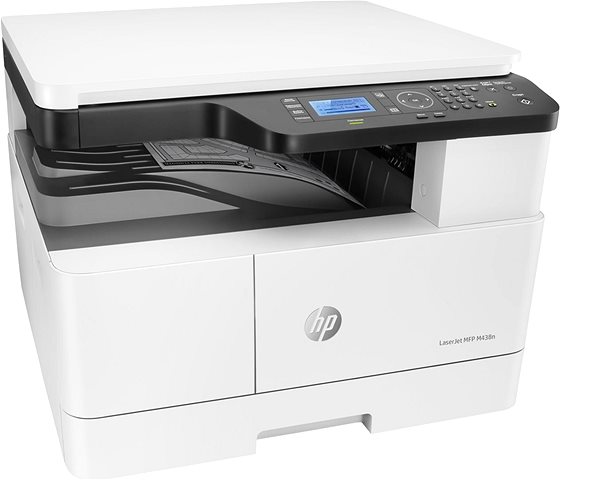Laserdrucker HP LaserJet MFP M438n Seitlicher Anblick
