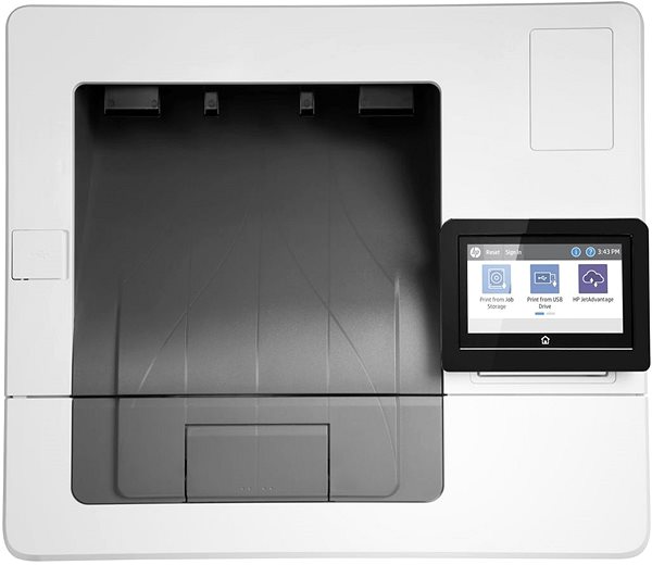 Laser Printer HP LaserJet Enterprise M507x Screen
