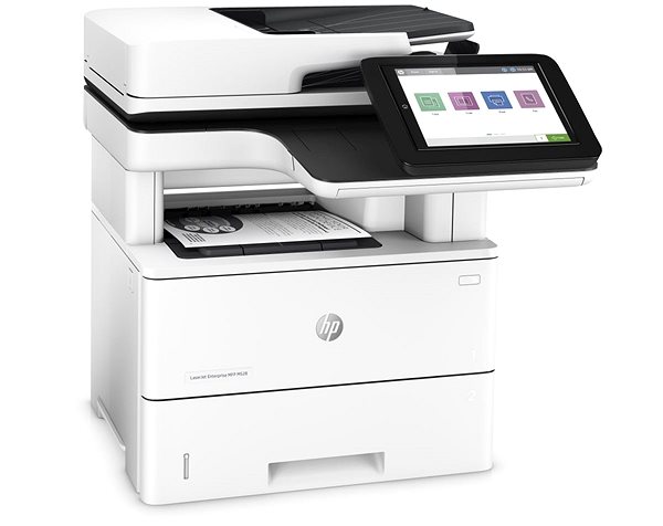 Laserdrucker HP LaserJet Enterprise MFP M528dn Seitlicher Anblick
