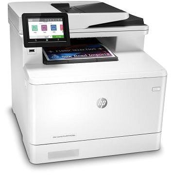 Laserdrucker HP Color LaserJet Pro MFP M479dw All-in-One Seitlicher Anblick