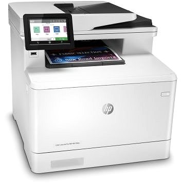 Laserdrucker HP Color LaserJet Pro MFP M479fdn All-in-One Seitlicher Anblick