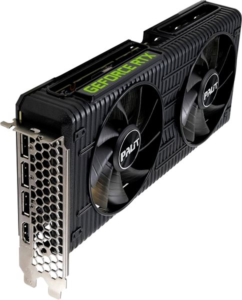 Graphics Card Palit GeForce RTX 3060 Dual 12G Lateral view