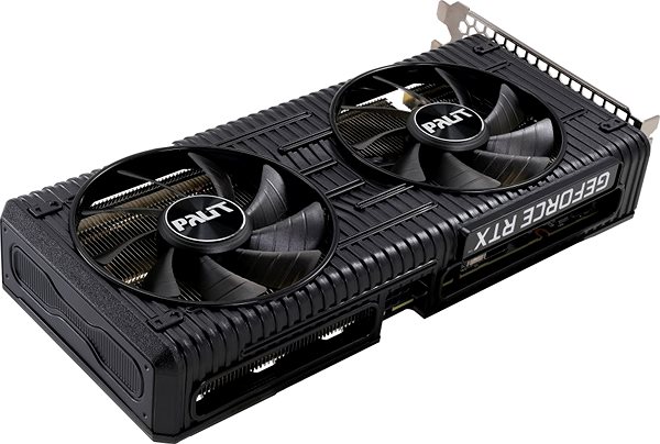Graphics Card Palit GeForce RTX 3060 Dual OC 12G Lateral view