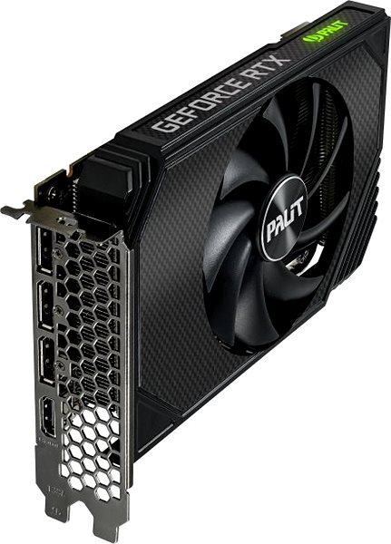 Graphics Card Palit GeForce RTX 3060 StormX OC 12G Lateral view
