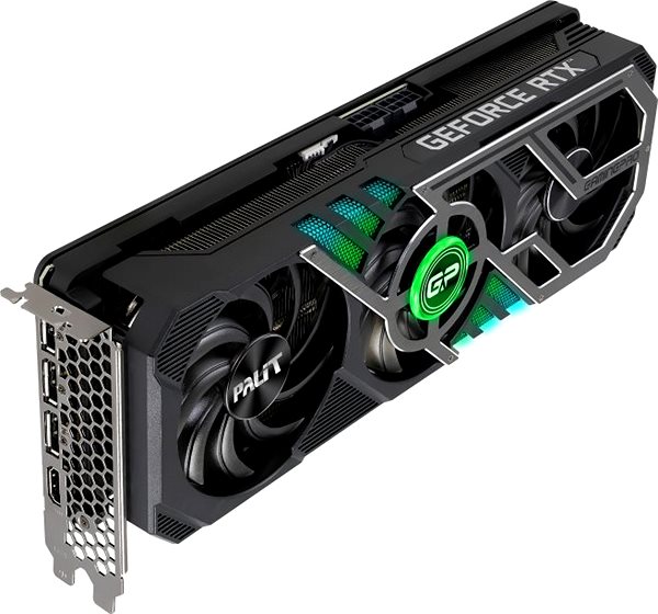 Graphics Card Palit GeForce RTX 3060 Ti Gaming Pro 8G Lateral view