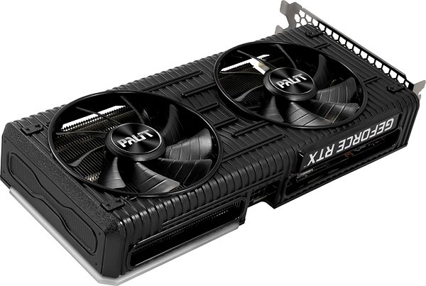 Graphics Card Palit GeForce RTX 3060 Ti Dual 8G Lateral view