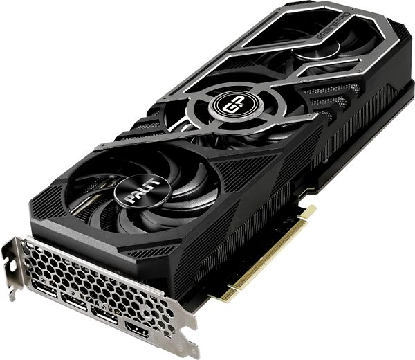 Graphics Card Palit GeForce RTX 3070 Gaming Pro OC 8G Lateral view