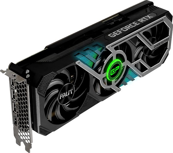 Graphics Card PALIT GeForce RTX 3080 Ti GamingPro 12GB Lateral view