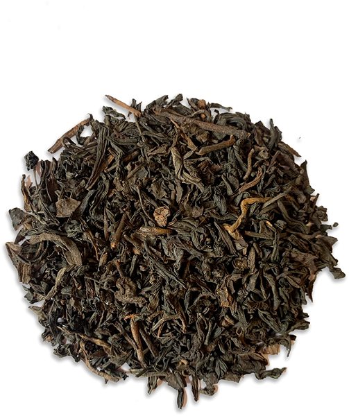 Čaj Pangea Tea černý sypaný čaj Živý mrtvý / Lapsang Puerh 50 g ...