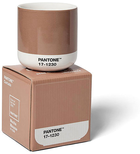 Thermal Mug PANTONE Cortado thermo mug Mocha Mousse 17-1230 ...