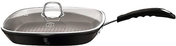 Pan BERLINGERHAUS Grill pan with lid 28 cm Black Professional Line .