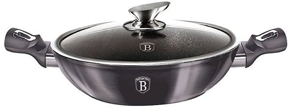 Pan BERLINGERHAUS Deep pan with lid 30 cm Carbon Pro Line .