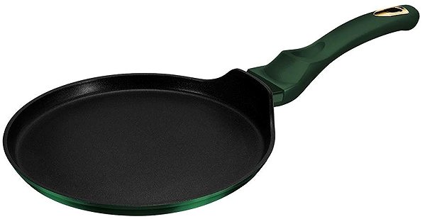 Pans BERLINGERHAUS Pancake pan with titanium surface 25 cm Emerald Collection .